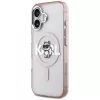 Karl Lagerfeld IML Choupette Sketch Logo MagSafe Case für iPhone 17, Pink