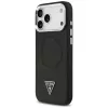 Guess Triangle Logo MagSafe Case für Apple iPhone 17 Pro (Schwarz)