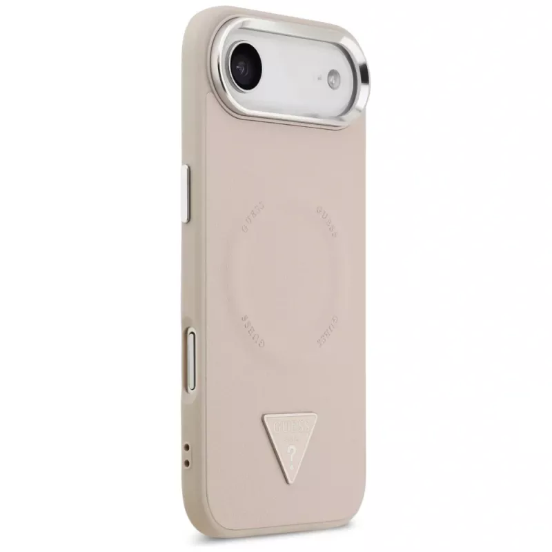 Guess Triangle Logo MagSafe Case für iPhone Air (Pink)