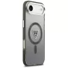 Guess IML Gradient Triangle Logo MagSafe Case für iPhone Air Schwarz