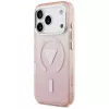 Guess IML Gradient Triangle Logo MagSafe Case für Apple iPhone 17 Pro, Pink