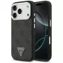 Guess 4G Triangle Logo MagSafe Case für iPhone 17 Pro (Schwarz)