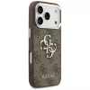 Guess 4G Big 4G Classic Logo Case für iPhone 17 Pro (Braun / Silber)