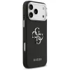 Guess Grained Big 4G Classic Logo Case für iPhone 17 Pro Max - Schwarz