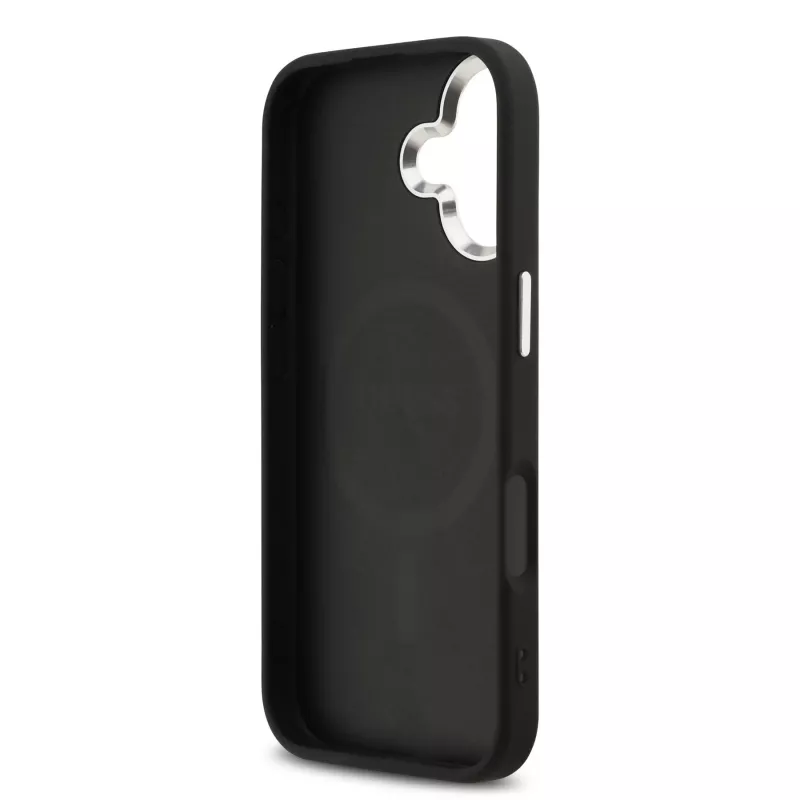 Guess 4G Classic Logo MagSafe Case für iPhone 17 - Schwarz