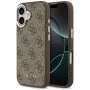 Guess 4G Classic Logo MagSafe Case für iPhone 17, Braun