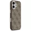 Guess 4G Classic Logo MagSafe Case für iPhone 17, Braun