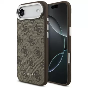 Guess 4G Classic Logo MagSafe Case für iPhone Air (Braun)