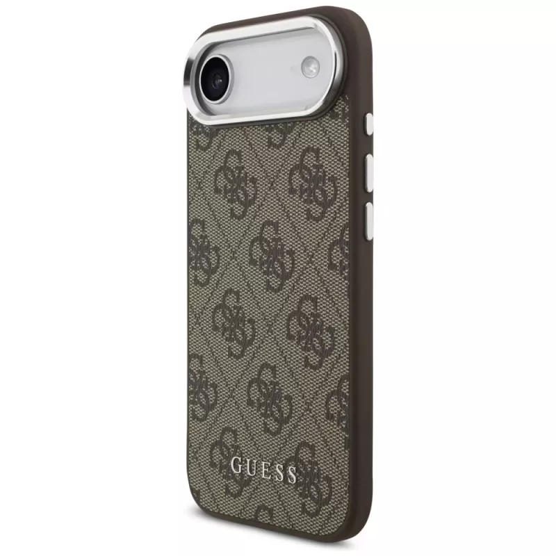 Guess 4G Classic Logo MagSafe Case für iPhone Air (Braun)