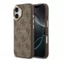 Guess 4G PU Classic Logo MagSafe Case für Apple iPhone 13 Pro Max Braun
