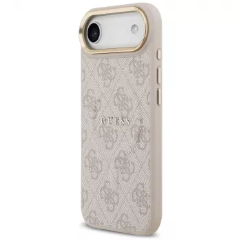 Guess 4G PU Classic Logo MagSafe Case für iPhone Air Pink