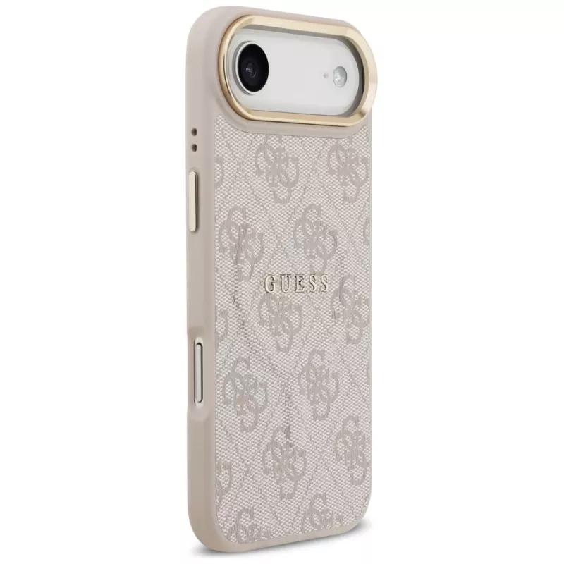 Guess 4G PU Classic Logo MagSafe Case für iPhone Air Pink