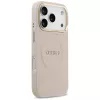Guess Peony Hot Stamp MagSafe Case für iPhone 17 Pro, Pink