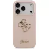 Guess Silicone Big 4G Script Back Cover für Apple iPhone 17 Pro - Pink