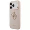 Guess Grained Big 4G & Classic Logo Case für iPhone 17 Pro Pink
