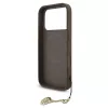 Guess 4G Charms Collection MagSafe Case für iPhone 17 Pro (Braun)