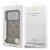Guess 4G Charms Collection MagSafe Case für iPhone 17 Pro (Braun)