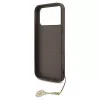 Guess 4G Charms Collection MagSafe Case für iPhone 17 Pro Max (Braun)