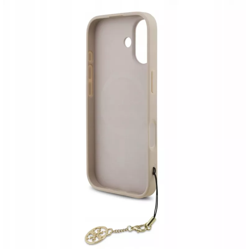 Guess 4G Charms Collection MagSafe Case für iPhone 17 (Pink)