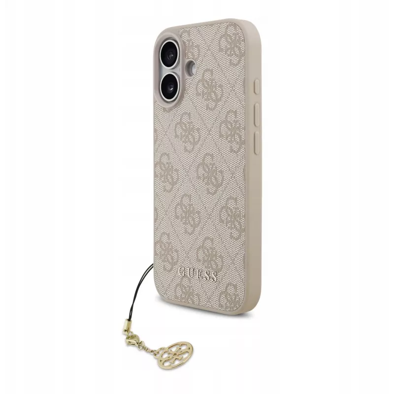 Guess 4G Charms Collection MagSafe Case für iPhone 17 (Pink)