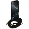 Guess 4G Big Logo Cord Stap Crossbody Case für iPhone 17 Braun