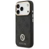 Guess 4G Strass Logo MagSafe Case für iPhone 17 Pro (Schwarz)