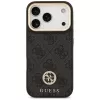 Guess 4G Strass Logo MagSafe Case für iPhone 17 Pro (Schwarz)