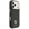 Guess 4G Strass Logo MagSafe Case für iPhone 17 Pro (Schwarz)