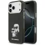 Karl Lagerfeld IML Aquarelle Karl & Choupette & Logo MagSafe Case für iPhone 17 Pro (Schwarz)