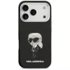 Karl Lagerfeld IML Aquarelle Karl & Logo MagSafe Case für iPhone 17 Pro (Schwarz)
