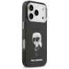 Karl Lagerfeld IML Aquarelle Karl & Logo MagSafe Case für iPhone 17 Pro (Schwarz)