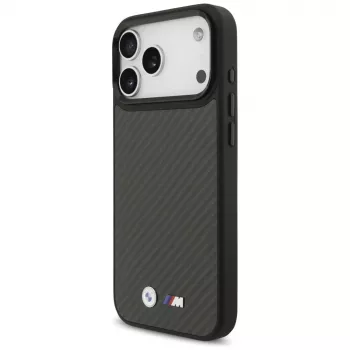 BMW M Kevlar Matt MagSafe Case für iPhone 17 Pro Max Schwarz