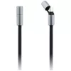 Karl Lagerfeld Ikonik Charm USB-C auf USB-C Kabel mit Lanyard, 1,2 m, Schwarz