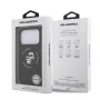 KARL LAGERFELD Silicone Karl & Choupette Ring MagSafe Case für Apple iPhone 17 Pro Schwarz