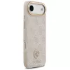 Guess 4G Strass Logo & Big Strap Metal Buttons MagSafe Case für iPhone Air - Pink
