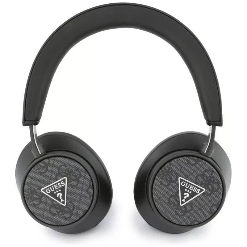 Guess 4G Triangle Logo Wireless Over-Ear Headphones Bluetooth 5.4 ENC Black