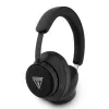 Guess Bluetooth Over-Ear Kopfhörer ENC Saffiano Triangle Logo Schwarz