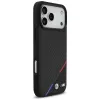 BMW M Carbon Tricolor Line MagSafe Case für iPhone 17 Pro Max Schwarz