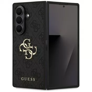 Guess Big 4G Logo Classic Case für Samsung Galaxy Z Fold7 Schwarz