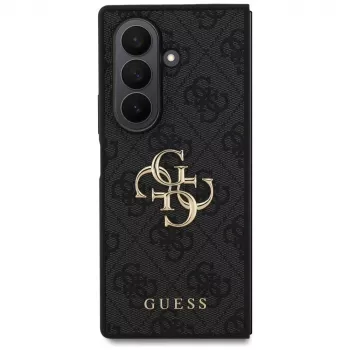 Guess Big 4G Logo Classic Case für Samsung Galaxy Z Fold7 Schwarz
