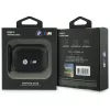 BMW Carbon Metal Logo Protective Case für Apple AirPods Pro 3, Schwarz
