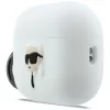 KARL LAGERFELD Silicone Karl Head 3D Case für AirPods Pro 3 Weiß