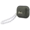 Guess Glitter Pearl Strap Case für AirPods Pro 3, Khaki