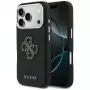 Guess FW Resin Logo Back Cover für Apple iPhone 17 Pro, Schwarz