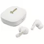 Guess Script Metal Logo True Wireless Stereo Earbuds Weiß