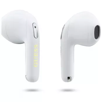 Guess Gold Line Triangle TWS Bluetooth Earbuds mit Ladecase (Khaki)