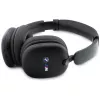 BMW Over-Ear Bluetooth-Kopfhörer mit aufgedruckten Logos, Schwarz
