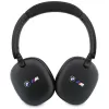 BMW Over-Ear Bluetooth-Kopfhörer mit aufgedruckten Logos, Schwarz
