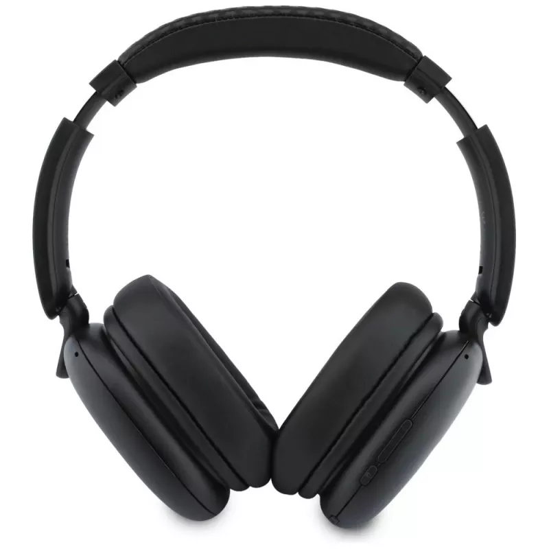 BMW Over-Ear Bluetooth-Kopfhörer mit aufgedruckten Logos, Schwarz