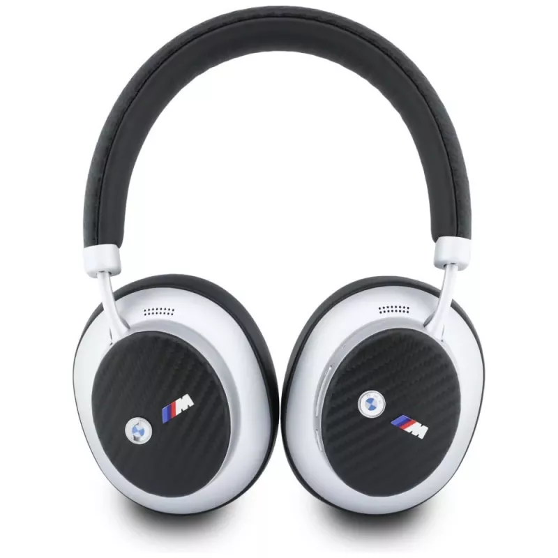 BMW M Carbon Metal Logo Bluetooth ENC Over-Ear Kopfhörer Silber